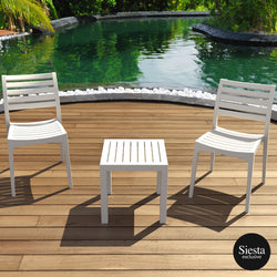 3 Piece Balcony Setting with Ares Chair & Ocean Side Table - Richmond Office Furniture