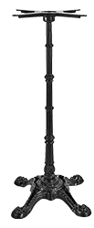 Paris Bar Base Black - Richmond Office Furniture