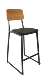 Denver Barstool - Vinyl Seat