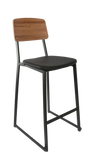Denver Barstool - Vinyl Seat