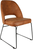 Semifreddo Chair with Black Sled Base