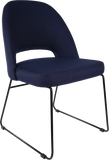 Semifreddo Chair with Black Sled Base