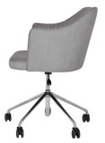 Coogee Arm Chair Castor Base Aluminium - Richmond Office Furniture