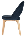 Chevron Chair Natural Timber Leg - Richmond Office Furniture