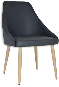 Stockholm Chair Birch Metal Leg - Richmond Office Furniture