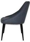 Stockholm Chair Black Metal Leg - Richmond Office Furniture