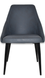 Stockholm Chair Black Metal Leg - Richmond Office Furniture