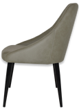 Stockholm Chair Black Metal Leg - Richmond Office Furniture