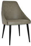 Stockholm Chair Black Metal Leg - Richmond Office Furniture