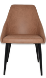 Stockholm Chair Black Metal Leg - Richmond Office Furniture