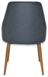Stockholm Chair Light Oak Metal Leg - Richmond Office Furniture