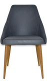 Stockholm Chair Light Oak Metal Leg - Richmond Office Furniture
