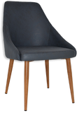 Stockholm Chair Light Oak Metal Leg - Richmond Office Furniture