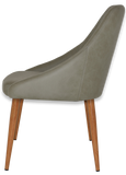 Stockholm Chair Light Oak Metal Leg - Richmond Office Furniture
