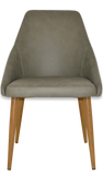 Stockholm Chair Light Oak Metal Leg - Richmond Office Furniture