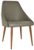 Stockholm Chair Light Oak Metal Leg - Richmond Office Furniture