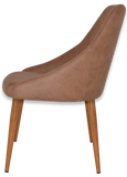 Stockholm Chair Light Oak Metal Leg - Richmond Office Furniture
