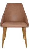 Stockholm Chair Light Oak Metal Leg - Richmond Office Furniture