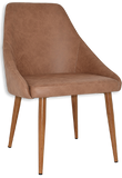 Stockholm Chair Light Oak Metal Leg - Richmond Office Furniture