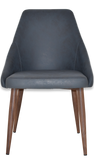 Stockholm Chair Light Walnut Metal Leg - Richmond Office Furniture