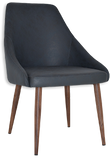 Stockholm Chair Light Walnut Metal Leg - Richmond Office Furniture