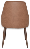 Stockholm Chair Light Walnut Metal Leg - Richmond Office Furniture