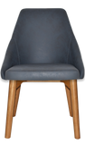 Stockholm Chair Light Oak Timber Leg - Richmond Office Furniture