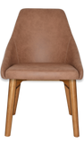 Stockholm Chair Light Oak Timber Leg - Richmond Office Furniture