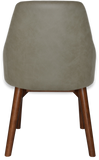 Stockholm Chair Light Walnut Timber Leg - Richmond Office Furniture