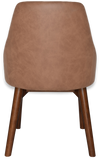 Stockholm Chair Light Walnut Timber Leg - Richmond Office Furniture