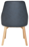 Stockholm Chair Natural Timber Leg - Richmond Office Furniture