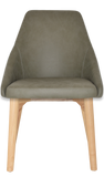 Stockholm Chair Natural Timber Leg - Richmond Office Furniture