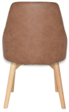Stockholm Chair Natural Timber Leg - Richmond Office Furniture