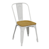 Riviera Chair Timber Seat - Richmond Office Furniture
