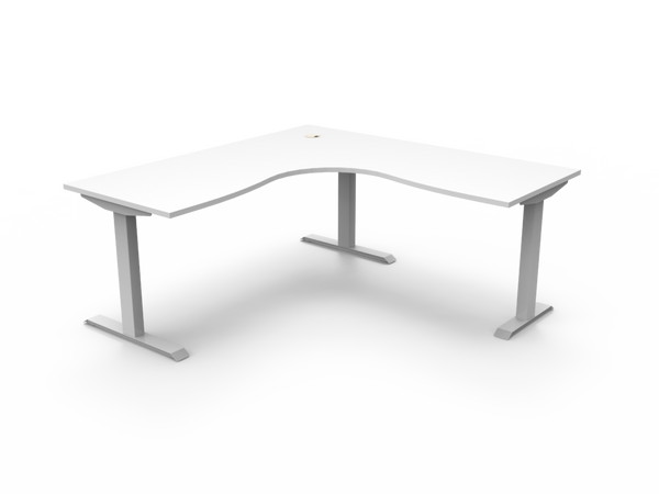 Boost Static Corner Workstation - Richmond Office Furniture