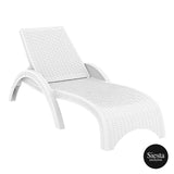 Resin Rattan Sun Lounger 3 Piece Package with Tequila Side Table - Richmond Office Furniture