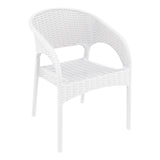 Resin Rattan 3 Piece Chat Setting with Panama Armchair - Richmond Office Furniture