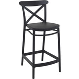 Cross Barstool 65cm High - Richmond Office Furniture