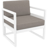 Mykonos Lounge Arm Chair - Richmond Office Furniture