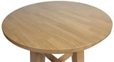 Chunk Bar Table 800mm Round - Richmond Office Furniture