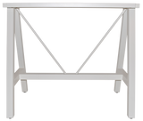 A Frame Bar Base 1050mmH White - Richmond Office Furniture