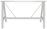 A Frame Bar Base 1050mmH White - Richmond Office Furniture