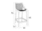 Air Stool 65cm High - Richmond Office Furniture