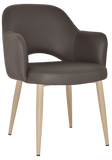 Albury Arm Chair Birch Metal Leg - Richmond Office Furniture