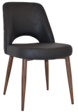 Albury Chair Light Walnut Metal Leg - Richmond Office Furniture