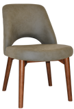 Albury Chair Walnut Timber Leg - Richmond Office Furniture
