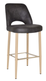 Albury Stool 75cm Birch Metal Leg - Richmond Office Furniture