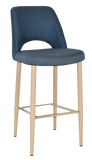 Albury Stool 75cm Birch Metal Leg - Richmond Office Furniture