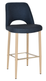 Albury Stool 75cm Birch Metal Leg - Richmond Office Furniture