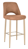 Albury Stool 75cm Birch Metal Leg - Richmond Office Furniture